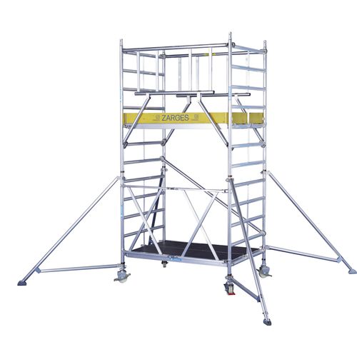 Ponteggio amovibile - CompactMaster 2T  - ZARGES - per facciata / modulare / a ripresa