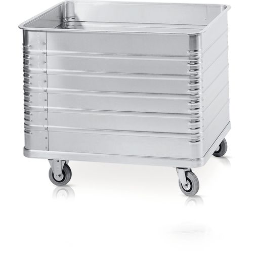 Carrello in metallo - W 170  - ZARGES - per profilati / portarifiuti / con rotelle