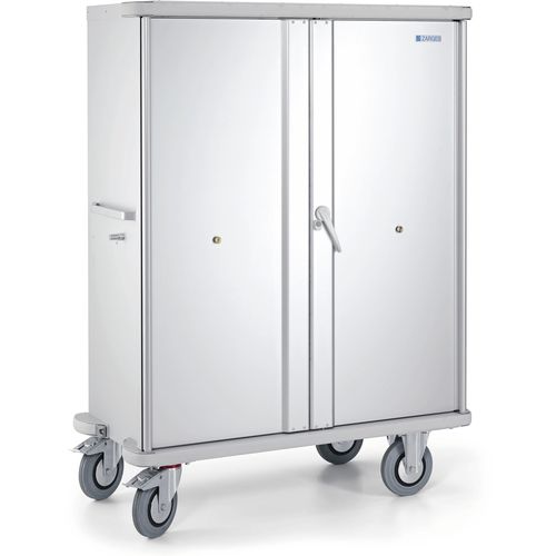Carrello da laboratorio - W 105 N - ZARGES - in alluminio / a ripiani / multiuso