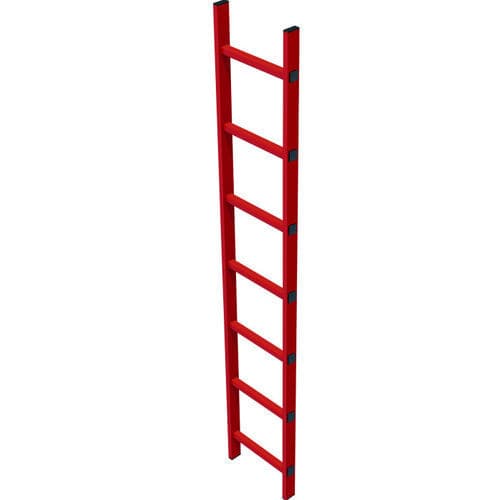 Scala da appoggio in fibra di vetro - 47 series  - ZARGES - per pozzi