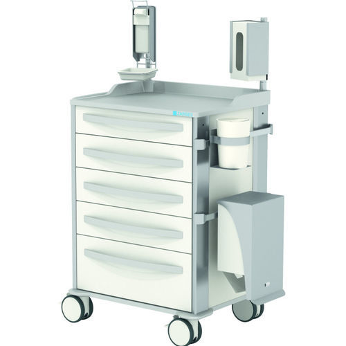 Carrello in alluminio - MPO - ZARGES - 5 livelli / a cassetti / con rotelle