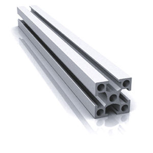 Profilo in alluminio - DF 2020 - Dae Yeong Metal - rettangolare / per telai
