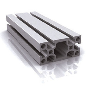 Profilo in alluminio - DF 4080 - Dae Yeong Metal - rettangolare / per telai