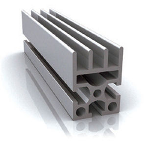 Profilo in alluminio - RF 4055 - Dae Yeong Metal - rettangolare / per porta scorrevole / per parapetto