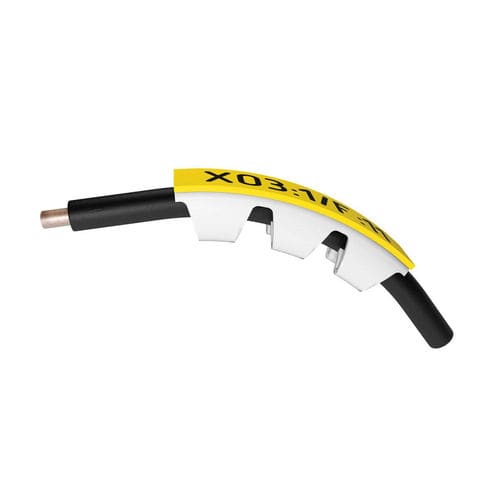 Etichetta a trasferimento termico - PCT series - Partex Marking Systems - in ABS / senza silicone / per filo