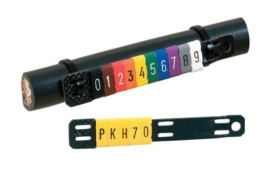Clip di cavi - PK, PKZ series - Partex Marking Systems - in PVC / di identificazione
