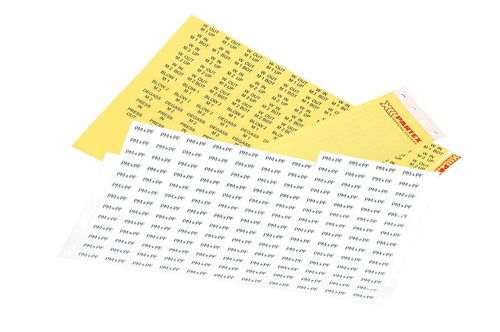 Etichetta di identificazione - PF series - Partex Marking Systems - per cavo e componente