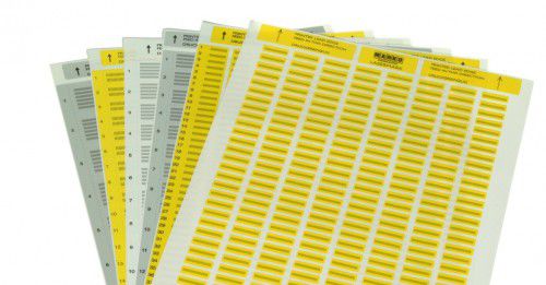 Etichetta adesiva - PLL series - Partex Marking Systems - in poliestere / in lastre