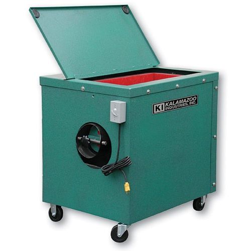 Macchina di burattatura di sbavatura - KVF3 - Kalamazoo Industries - lucidatrice / per cerchioni / per plastica