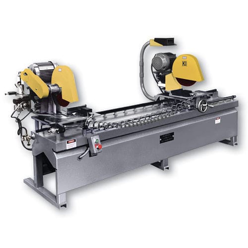 Troncatrice a due teste per alluminio - KDM14 - Kalamazoo Industries - per metalli / per plastica / per legno