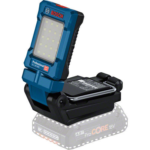 Lampada portatile LED - GLI 18V-800 Professional - Bosch Production Tools - di illuminazione / compatta / snodabile