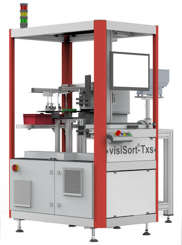 Macchina di smistamento per l'industria automobilistica - visiSort-Txs - visicontrol GmbH - per l'industria farmaceutica / per l'industria mineraria / per l'industria agroalimentare