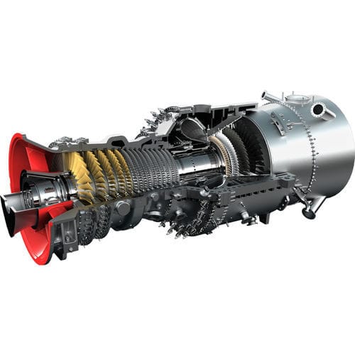 Turbina a gas - AE94.3A - ANSALDO ENERGIA - per produzione di energia / a ciclo combinato / monoalbero