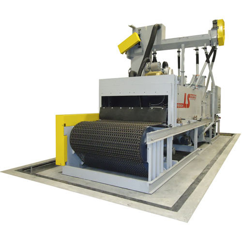 Granigliatrice a nastro - MBB 72x12 - LS Industries - per metallo / automatica