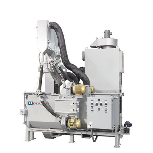 Granigliatrice manuale - STRB 12×12 - LS Industries - a 4 turbine / per metallo