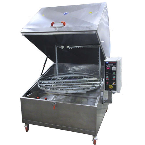 Macchina per pulizia ad acqua - LS-SSW 3517 - LS Industries - per applicazioni automotive / di pezzi / in acciaio inossidabile
