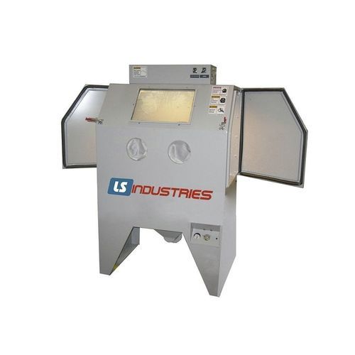 Cabina di sabbiatura a pressione - GB601  - LS Industries - manuale / in acciaio inossidabile