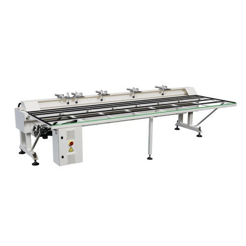 Macchina di finitura livellamento - RF 3000 - Pertici S.p.A. - lineare / ad uso industriale / per PVC