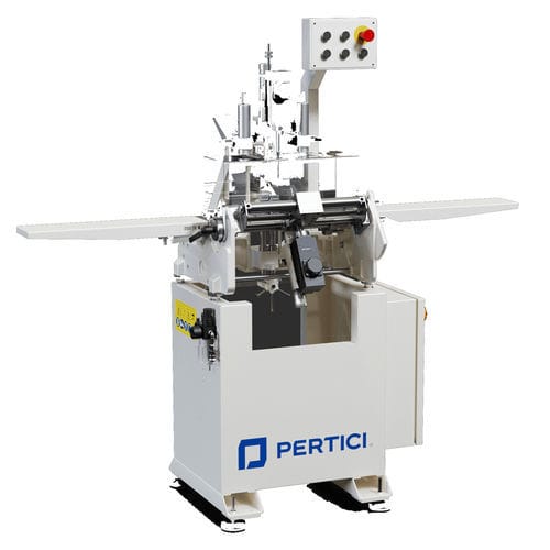 Fresatrice 3 assi - WSA - Pertici S.p.A. - con mandrino orientabile / per PVC / con comandi elettronici