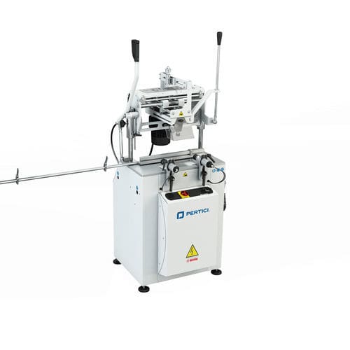 Contornatrice a copiare manuale - CR 105 - Pertici S.p.A. - ad azionamento manuale / monomandrino / per PVC