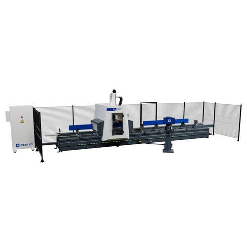 Centro di lavoro 5 assi - ESSENTIAL series - Pertici S.p.A. - a mandrino orientabile / per alluminio / per PVC