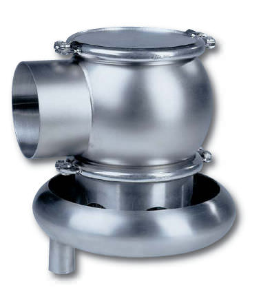 Valvola a farfalla - VARIVENT® V series - GEA Tuchenhagen - per liquidi alimentari e bevande / a vuoto / di mandata