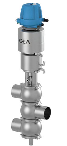 Valvola per liquidi alimentari e bevande - VARIVENT®, ECOVENT® - GEA Tuchenhagen - modulare / igienica