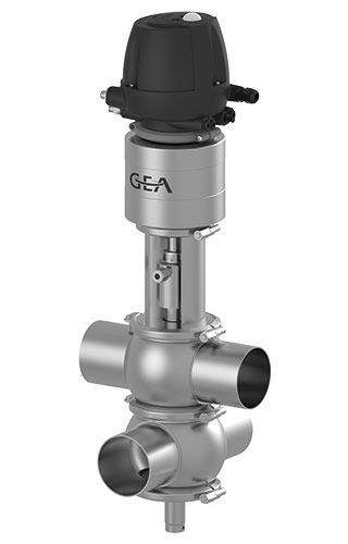 Valvola per latte - VARIVENT® D, B, R series  - GEA Tuchenhagen - a doppia sede