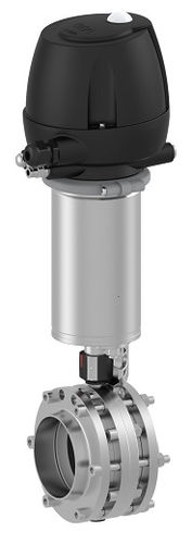 Valvola a farfalla - T-smart 7 series - GEA Tuchenhagen - a comando pneumatico / di arresto / igienica