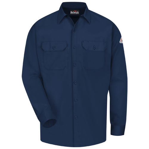 Camicia da lavoro - 7 oz, HRC2, NFPA | EXCEL FR®  ComforTouch® - Bulwark - contro gli archi elettrici / in cotone / per uomo