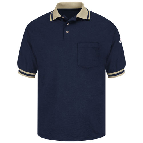 Polo da lavoro - 6.2 oz, HRC1 | Nomex® IIIA - Bulwark - ignifugo / in aramide / per uomo