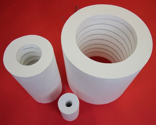 Resistenza riscaldante tubolare - CX15 series - ZIRCAR  Ceramics - in fibra ceramica / su misura