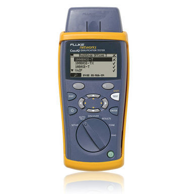 Tester di qualificazione - CableIQ™ - Fluke Networks - di cablaggio / ad uso industriale / multifunzione