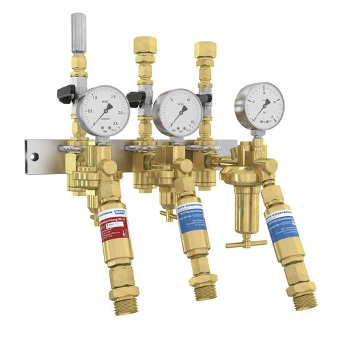Manifold multicanale - 503 - WITT-Gasetechnik - in ottone / per gas / per riscaldamento