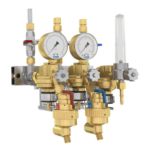 Manifold multicanale - 603 series - WITT-Gasetechnik - in ottone / per gas / di ripartizione