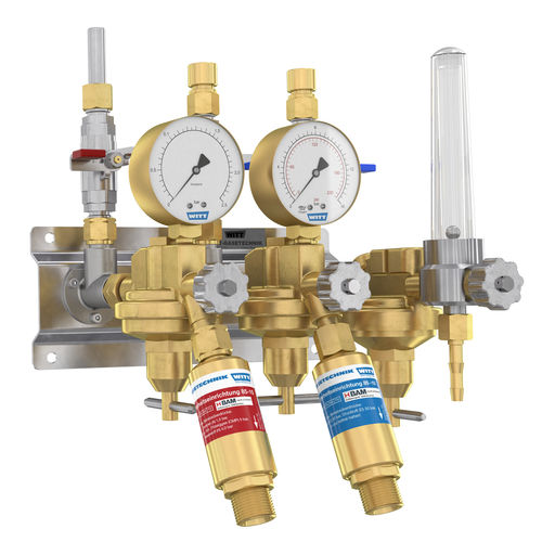 Manifold multicanale - 610 series - WITT-Gasetechnik - in ottone / per gas / per carburante