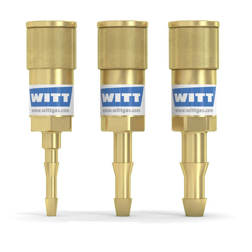 Raccordo per gas - SK100 series - WITT-Gasetechnik - ad avvitamento / rapido / ISO