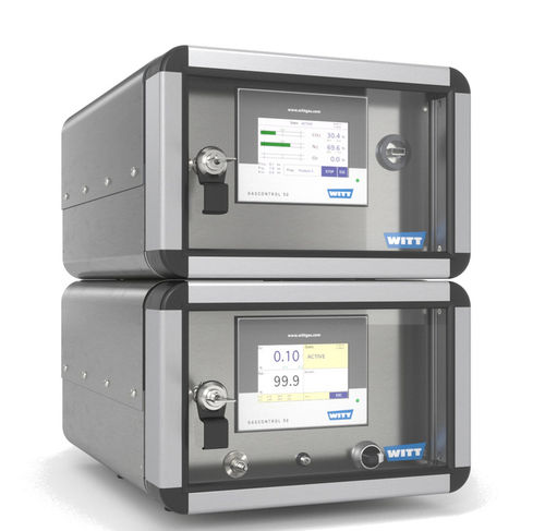 Miscelatori di gas 2 canali - KM1000-2 FLOW - WITT-Gasetechnik - per l'industria delle bevande / per l'industria agroalimentare / per applicazioni mediche