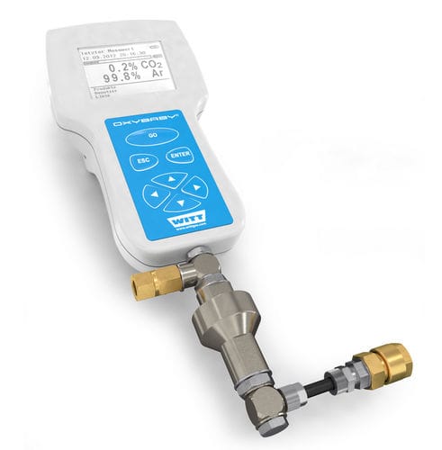 Analizzatore di gas - OXYBABY® 6.0 P - WITT-Gasetechnik - di monitoraggio / di concentrazione / portatile