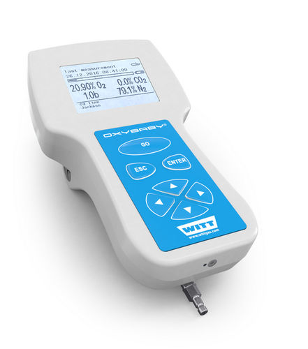 Analizzatore CO2/02 - OXYBABY® Med - WITT-Gasetechnik - di monitoraggio / di concentrazione / portatile