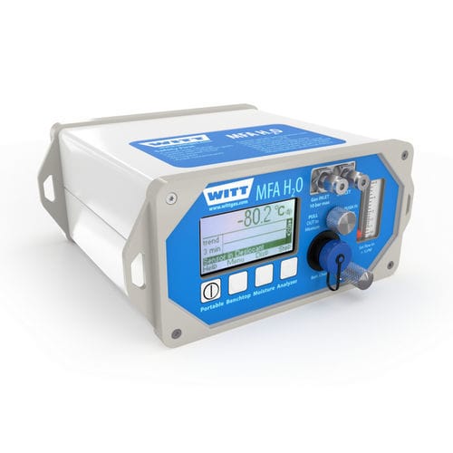 Apparecchio di misura del punto di rugiada benchtop - MFA H2O - WITT-Gasetechnik - di precisione / robusto / con display LCD