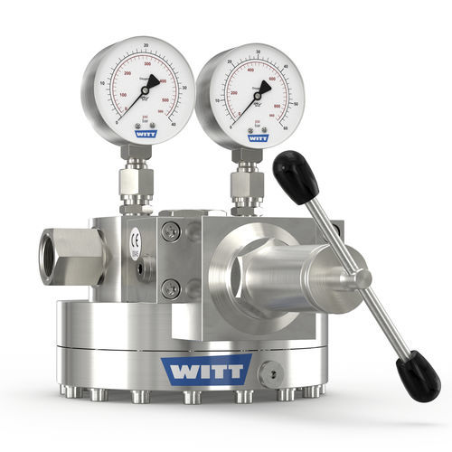 Regolatore di pressione per gas - 737LE/S-ES - WITT-Gasetechnik - a cupola / monostadio / in acciaio inossidabile