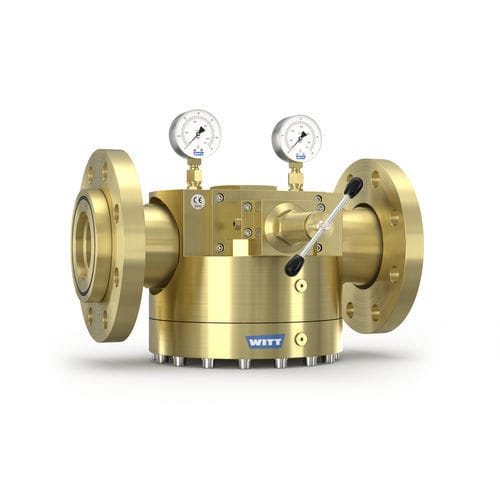 Regolatore di pressione per gas - 767LE/S - WITT-Gasetechnik - a cupola / monostadio / in ottone