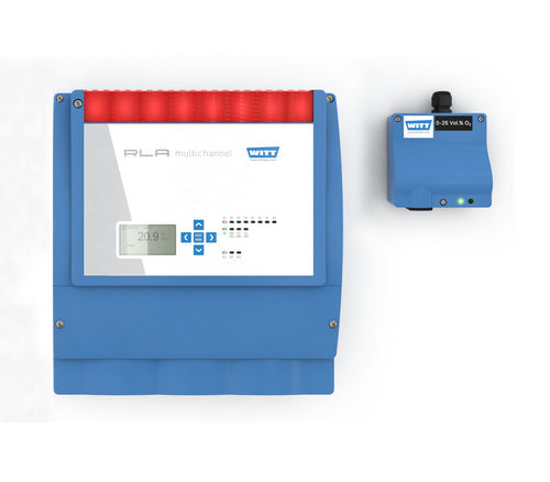 Sistema di monitoraggio di ossigeno - RLA - WITT-Gasetechnik - di misura / per gas / in continuo