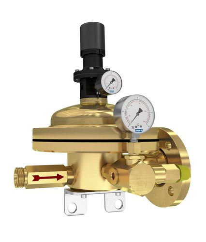 Regolatore di pressione per acetilene - ADR 150 - WITT-Gasetechnik - a cupola / monostadio / in ottone