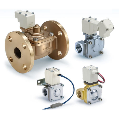 Elettrovalvola a comando assistito - VXD series - SMC PNEUMATIC - a 2 vie / NC / NO
