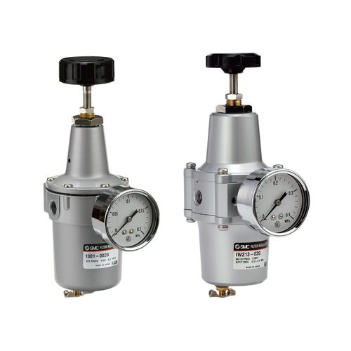 Filtro regolatore per aria compressa - IW - SMC PNEUMATIC - con cestello / a pressione / industriale