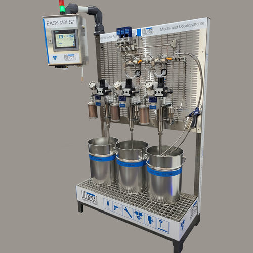 Unità di miscelazione e dosaggio bicomponente - Rainer Linz Oberflächentechnik gmbH - per colla / a pistone / robotizzata