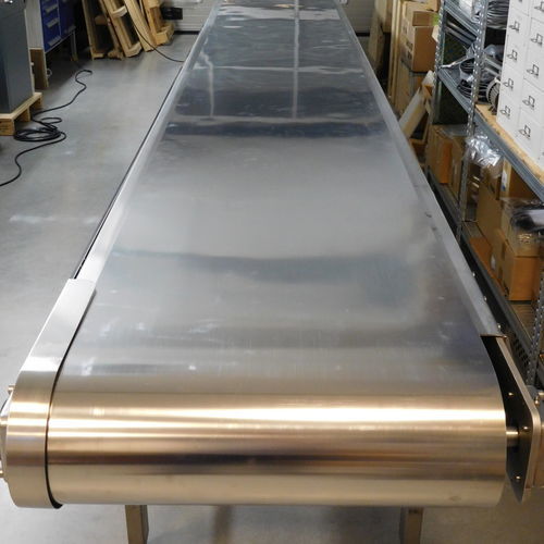 Nastro trasportatore piatto - Belt Technologies Europe Limited - in metallo / industriale