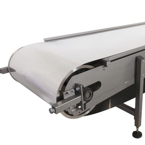 Nastro trasportatore con trasmissione a frizione - Belt Technologies Europe Limited - in metallo / omogeneo / industriale